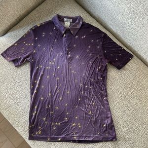 Vintage Versace Short Sleeve Star Print Shirt